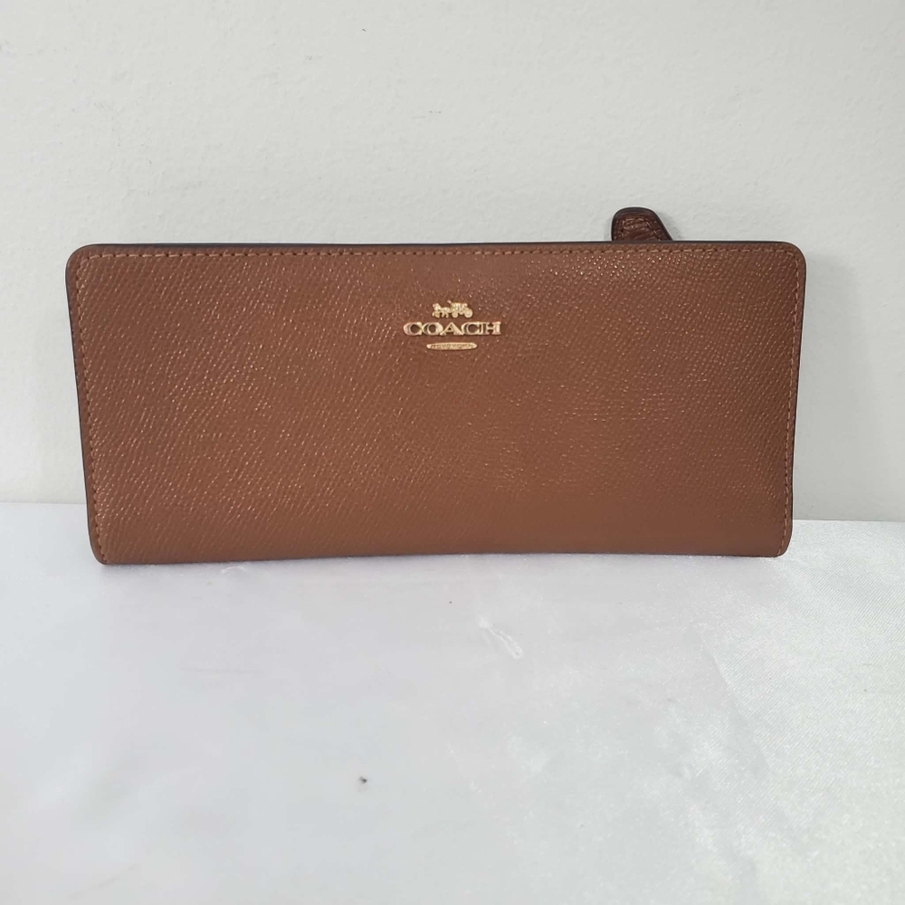 Coach Brown Leather Wallet